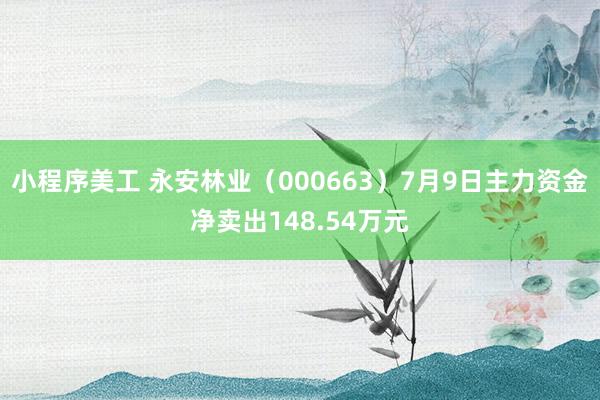 小程序美工 永安林业（000663）7月9日主力资金净卖出148.54万元